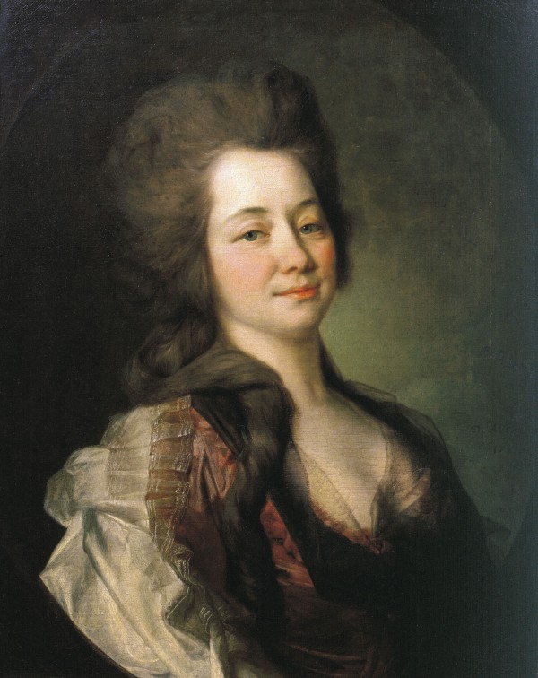 Portrait of Maria Alexeevna Lvova by Dmitry Levitzky